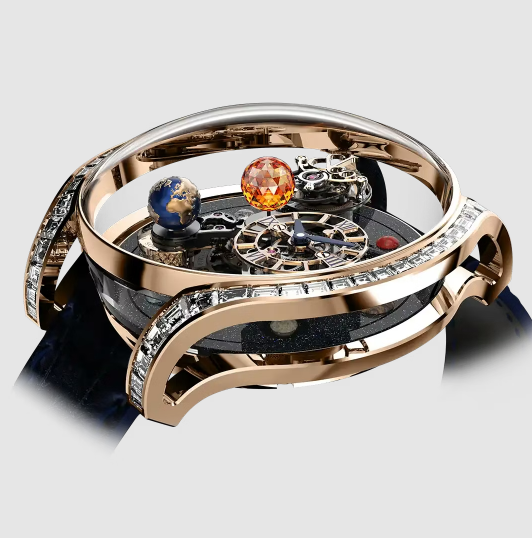 Jacob & Co astronomia solar constellations ROSE GOLD BAGUETTE replica watch AS800.40.AP.AK.A Jacob & Co astronomia solar constellations ROSE GOLD BAGUETTE replica watch AS800.40.AP.AK.A